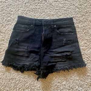 No Boundaries Black Jean Shorts